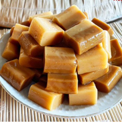 Kẹo dừa sáp VICOSAP vị phô mai kem kẹo mềm dẻo ít đường đặc sản Trà Vinh hộp 100g