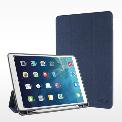 Bao da Mutural Tailor dựng đứng có khay bút dành cho iPad 10.2 inch ( 2019 ) - Hàng chính Hãng