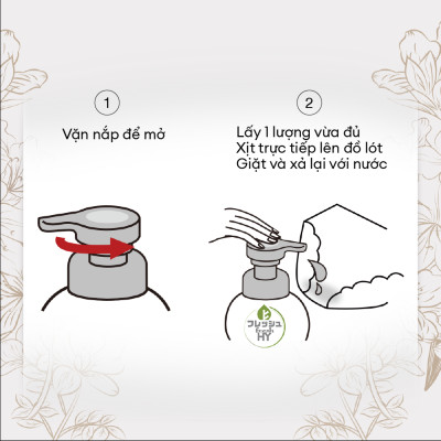 Combo 3 Chai Nước giặt đồ lót Fresh HY (150ml/ Chai)