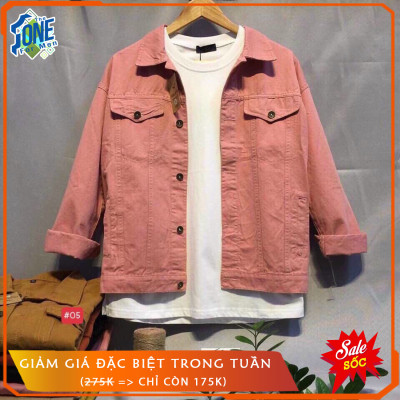 Áo Khoác Kaki Nam Nữ Hàn Quốc Form Rộng Vải Jean Kaki, Chống Năng, Chống Nhăn, Dễ Giặt Sạch, Nhanh Khô, Dành Cho Bạn Trẻ Năng Động, Nhiều Màu Phù Hợp Với Môi Trường Công Sở, Đi Chơi, Cafe Hoặc Đi Dạo. 