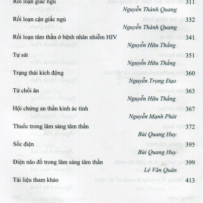 Sách - Thực hành Lâm sàng tâm thần học