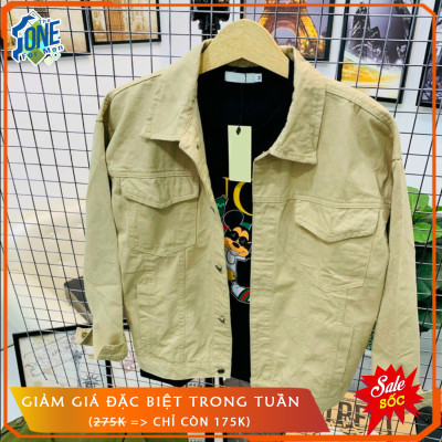 Áo Khoác Kaki Nam Nữ Hàn Quốc Form Rộng Vải Jean Kaki, Chống Năng, Chống Nhăn, Dễ Giặt Sạch, Nhanh Khô, Dành Cho Bạn Trẻ Năng Động, Nhiều Màu Phù Hợp Với Môi Trường Công Sở, Đi Chơi, Cafe Hoặc Đi Dạo. 