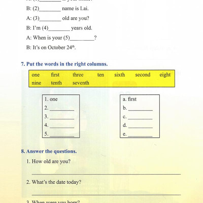 Vở Thực Hành Tiếng Anh Lớp 5