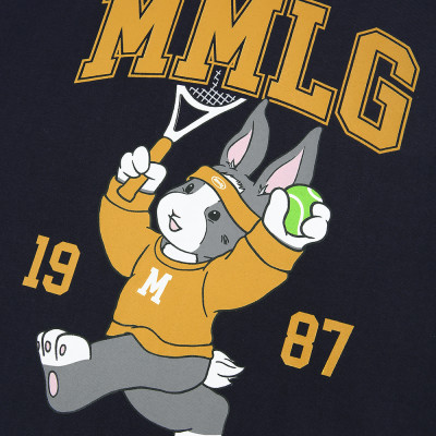 Áo thun Mmlg Melge Play HF-T (Purple Navy) tay ngắn cổ tròn - cho nam, nữ, unisex - MMLGT001