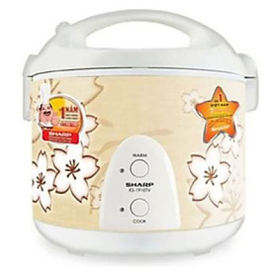 Nồi Cơm Điện Sharp KS-N191ETV SB - 1.8 Lít - Hàng chính hãng