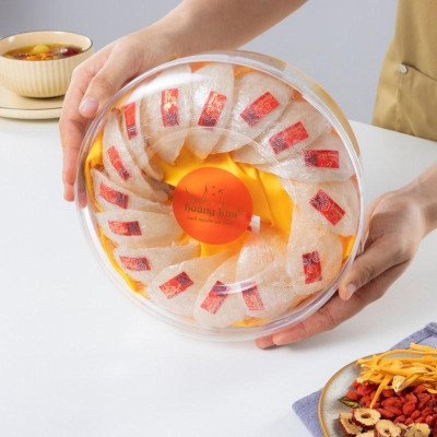 [CHÍNH HÃNG] Yến Sào Hoàng Kim - Hộp Quà Hoàng Kim Ngự Phẩm (100g Tổ Yến Tinh Chế Định Hình A5 & Đông Trùng) - Quà Biếu Tặng VIP, Đối Tác Cao Cấp Nhất