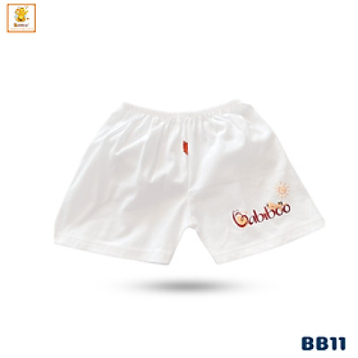 Sơ sinh - Quần sơ sinh ngắn cotton in BABIBOO BB11