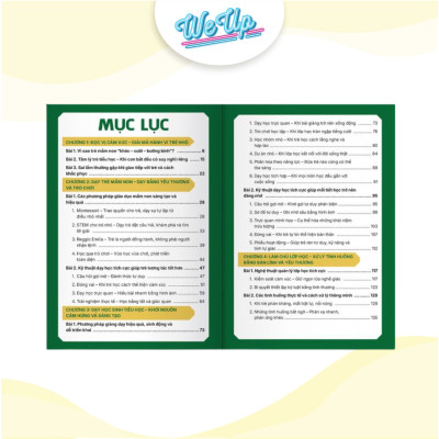 Combo 2 sách: Phương pháp giảng dạy và biên soạn giáo án mầm non và Bộ 6 công cụ soạn bài dành cho giáo viên (Weupbooks)