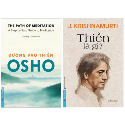 Combo 2 cuốn : Đường Vào Thiền Và Thiền Là Gì? (combo) - FN