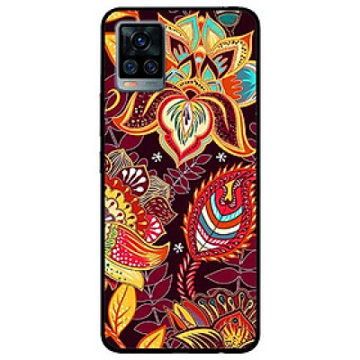 Ốp lưng dành cho Vivo V20 mẫu Họa Tiết Hoa Đa Màu