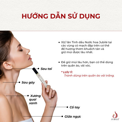 Good girl by Jubilé - Tinh dầu nước hoa Pháp nữ Dạng lăn 12ml Thơm Lâu, Sang Trọng, Quyến Rũ