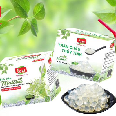 Trân châu thủy tinh Yoki 300g (10*30g)