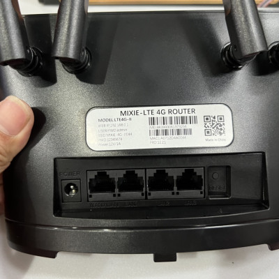 Bộ Phát WIFI Từ Sim 3G/4G MIXIE LTE - 4 Cổng LAN - 4 Anten WIFI 300MBPS, 4 Cổng LAN Hỗ Trợ Lên Đến 32 Thiết Bị - hàng chính hãng