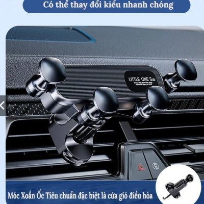Giá đở điện thoại xe hơi Little One 5(X21)- xoay 360 gắn cửa gió