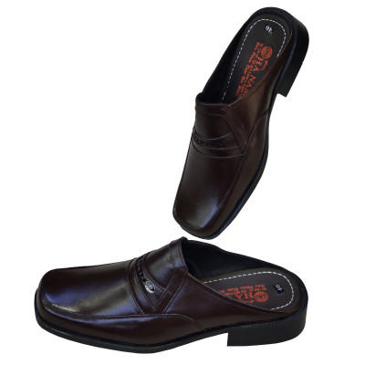 Dép Bít Mũi Nam HÀ NAM Da Bò Thật Cao Cấp GSB2094