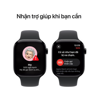 Apple Watch Series 10 GPS (Viền nhôm, dây cao su)