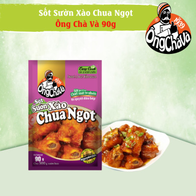 Sốt Sườn Xào Chua Ngọt Ông Chà Và 90gr (Sweet & Sour Ribs Sauce)
