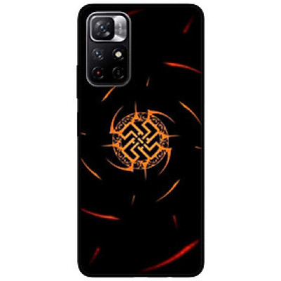 Ốp lưng dành cho Xiaomi Redmi Note 11 5G - Redmi Note 11T - Redmi Note 11S - Năng Lượng Đỏ Đen