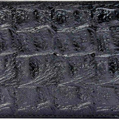 Ví Nam Vân Cá Sấu Huy Hoàng HT2117 (12.5 x 10 cm) - Đen