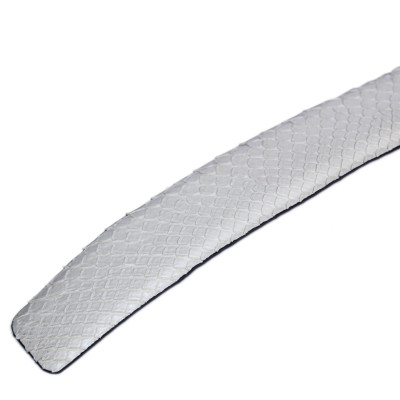 Thắt Lưng Nam Da Trăn Bản Lớn Huy Hoàng HT4315 - Trắng