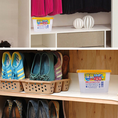 Combo 03 Set Hộp hút ẩm, khử mùi Kokubo 450ml - Nội địa Nhật Bản (03 hộp/Set)