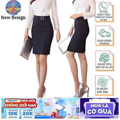 Chân Váy Nữ New Design Thiết Kế Dáng Váy Ngắn ,Ôm Body Dài 52cm ,Thanh Lịch Công Sở .Vải tốt Co Giãn Dễ Mặc CV0018