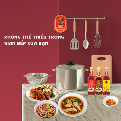 Combo 03 Nước mắm cá cơm Hương Phú 40N - 30N -20N độ đạm - Nhỉ truyền thống