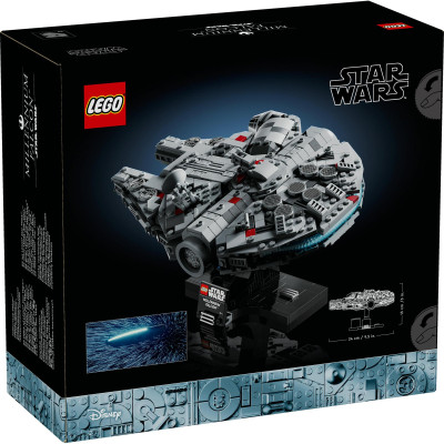 LEGO STAR WARS 75375 Đồ chơi lắp ráp Phi thuyền vũ trụ Millennium Falcon