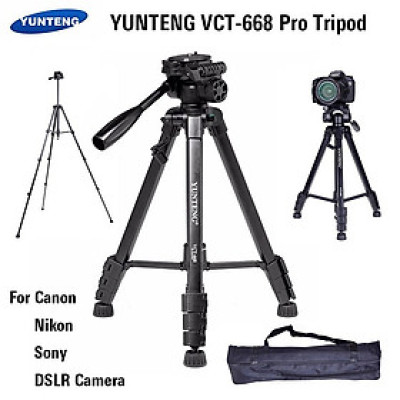Tripod/ Chân Máy Ảnh Yunteng VCT- 668 