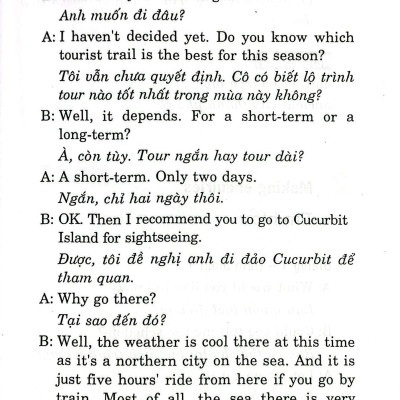 Tự Học Đàm Thoại Tiếng Anh - Du Lịch (Tái Bản)