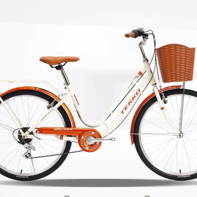 Xe đạp TEKKO C200S 26 inch, Khung thép cao cấp (Phù hợp với người cao từ 1m45 trở lên)