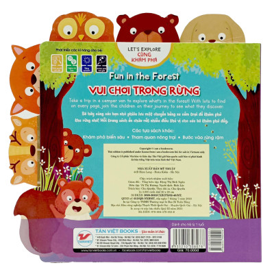 Cùng Khám Phá - Vui Chơi Trong Rừng - Bìa Cứng