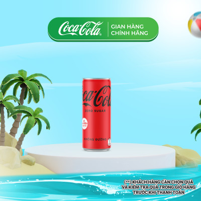 Lốc 24 lon Coca-Cola Zero 320ml/lon_TK