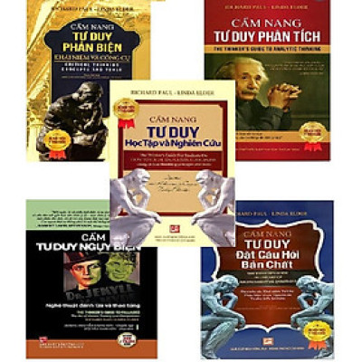 Combo bộ sách Cẩm nang tư duy - Bộ 5 cuốn
