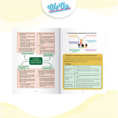 Combo 3 sách: Phương pháp giảng dạy & biên soạn giáo án mầm non, Bộ 6 công cụ, Kỹ năng giảng dạy cuốn hút (Weupbooks)