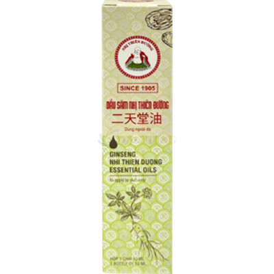 Dầu lăn sâm Nhị Thiên Đường Essential Oil 10ml (01 chai/02 chai/03 chai/04 chai/05 chai/10 chai) - Hàng chính hãng