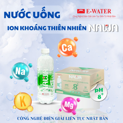 Nước ION Khoáng Thiên Nhiên NAWA chai 500ml