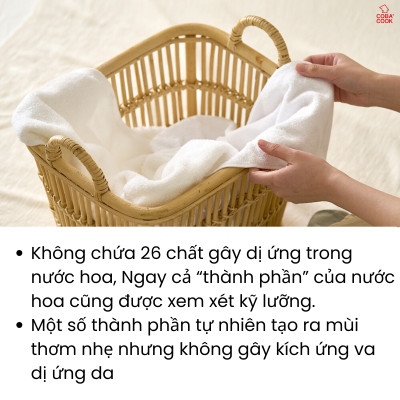 Nước Giặt Xả Quần Áo Không Gây Kích Ứng Da Nhập Khẩu Hàn Quốc Bebesup