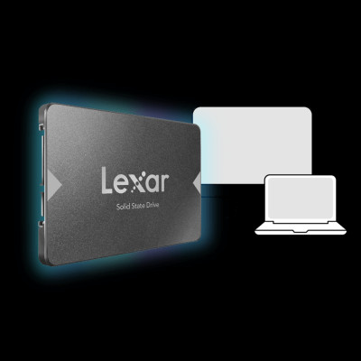 Ổ cứng SSD Lexar NS100 2.5" Inch / SATA-III 6Gb/s - 128GB / 256GB / 512GB - Hàng Chính Hãng