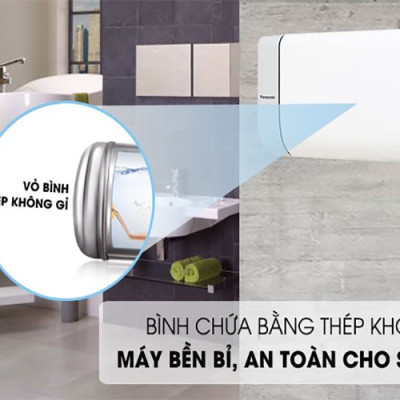 Bình nóng lạnh Panasonic DH-30HBMVW 30L, hàng chính hãng