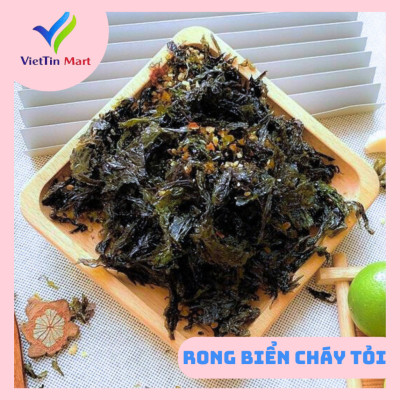Combo 6 Hũ Rong Biển Cháy Tỏi Viettin Mart 70G