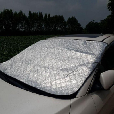 Bạt che nắng kính lái ô tô , tấm che nắng mưa tráng nhôm 3 lớp chống nóng cách nhiệt cao cấp cho ô tô