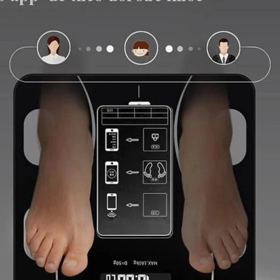 Cân Điện Tử Sạc USB Bluetooth: Theo Dõi Lượng Mỡ và Nhiệt Độ Phòng Tự Động Loại Tốt