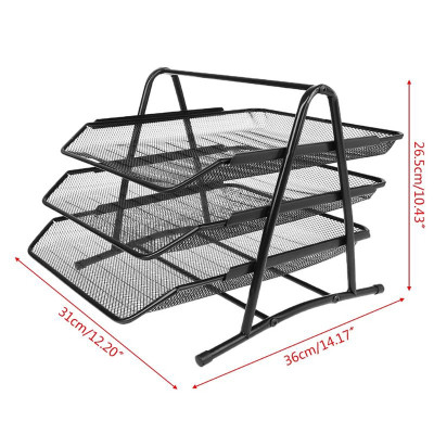 Khay 3 Tầng Sắt Deli 9181 