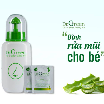 Hộp muối nha đam rửa mũi Dr.Green (30 gói chính hãng)