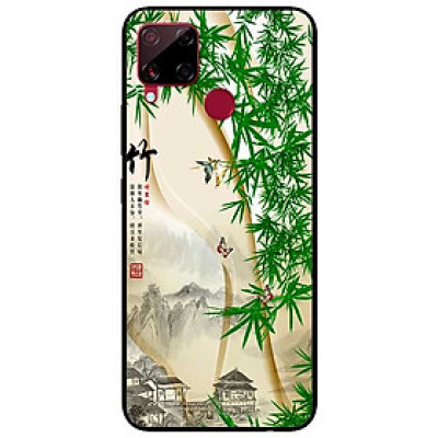 Ốp lưng dành cho Realme C15 mẫuTranh Làng Tre