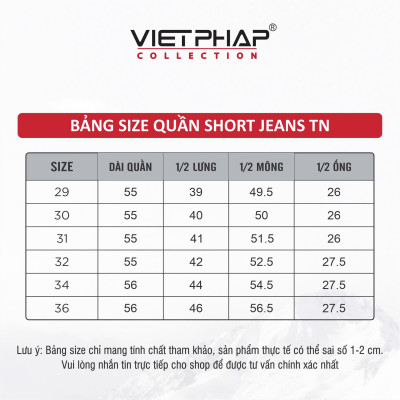 Quần Short Jeans Nam VIỆT PHÁP Chất liệu Jeans Cotton Cao Cấp co giãn, độ bền màu cao 0313