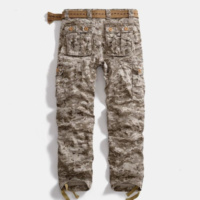 Quần dài kaki túi hộp phong cách Retro_dã ngoại