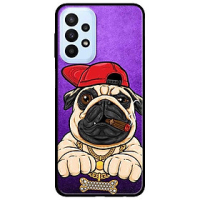 Ốp lưng dành cho Samsung A23 4G - A53 5G - A73 5G - Pulldog Hiphop Nền Tím