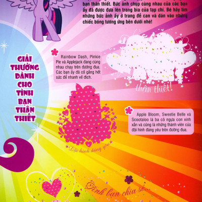 My Little Pony - Bộ Sưu Tập Đề Can Lấp Lánh 1